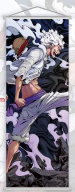 Wall Scroll | One Piece | Luffy Gear 5 B Wall Scroll Anime Island CA