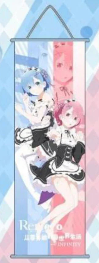Wall Scroll | Re:Zero | Ram & Rem - Anime Island CA